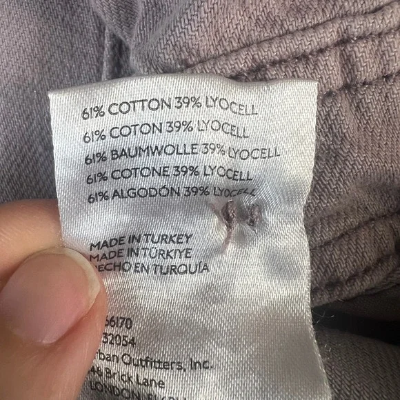 Antropologie PILCRO Utility Dress Women's‎ Large Button Front Pink - Picture 9 of 15